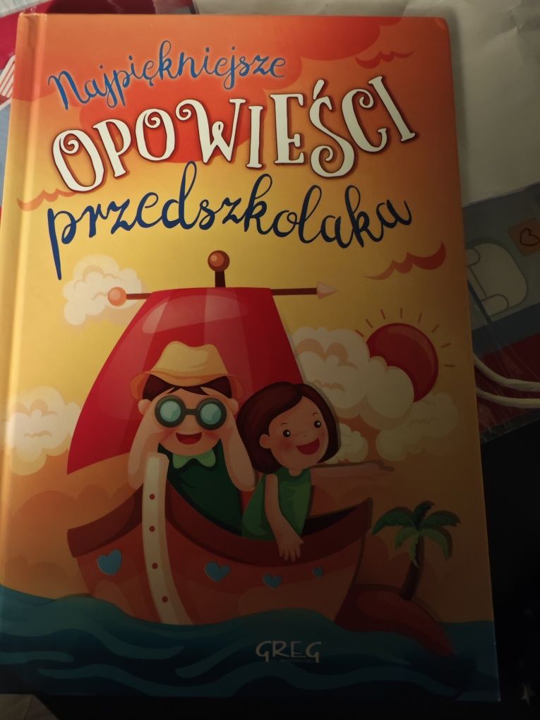 Książka Opowieści przedszkolaka wyd Greg