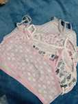 LOREZA ® 5 dziewczęce bawełniane podkoszulki Tank Top dzieci