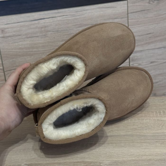 Замшевые женские сапоги Угги UGG Classic Mini 2 | Оригинал