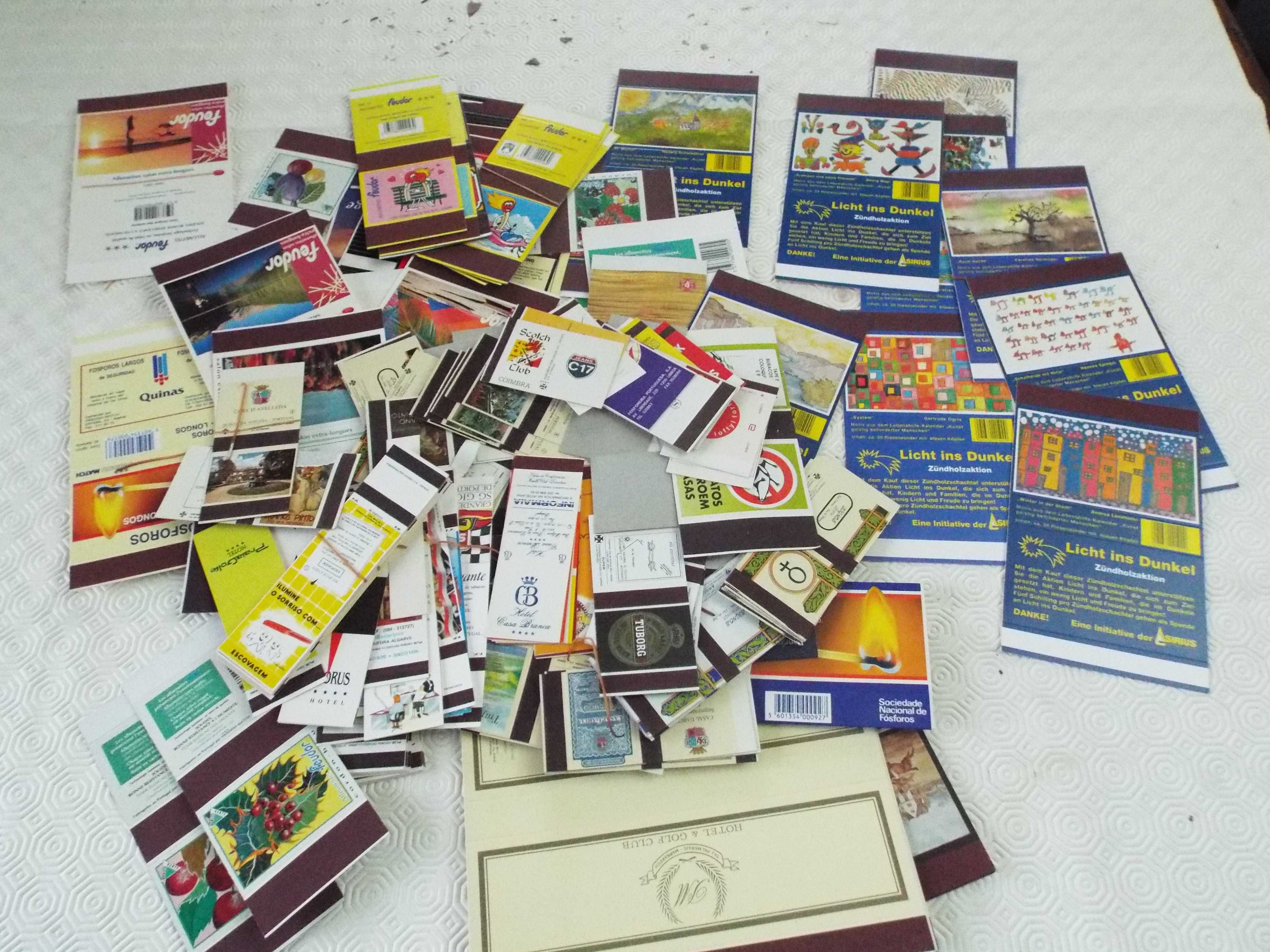 Coleção de Fósforos para Venda