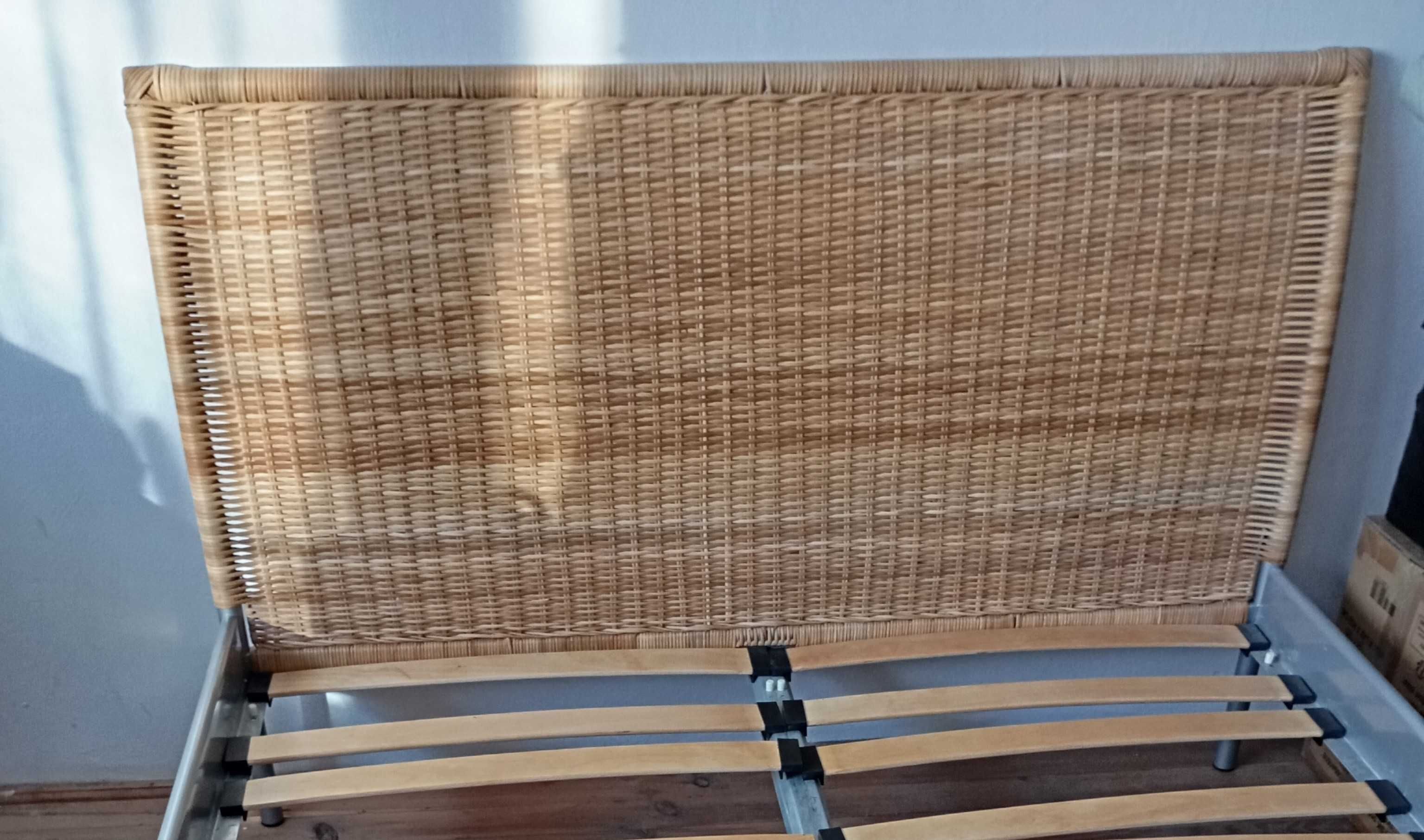 Łożko IKEA Sundnes ze stelażem 140x200