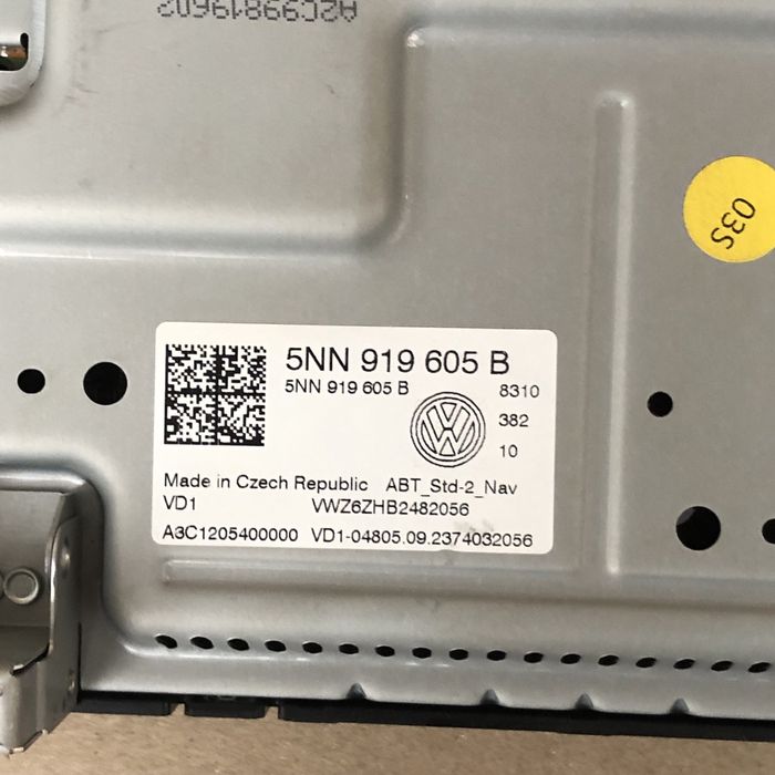 Дисплей VW Golf 7/Passat B8/Tiguan 2 (5G6919605B) 2023 р.в. Оригінал!