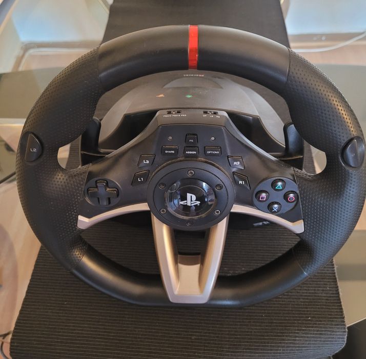 Volante + pedais para Playstation 4