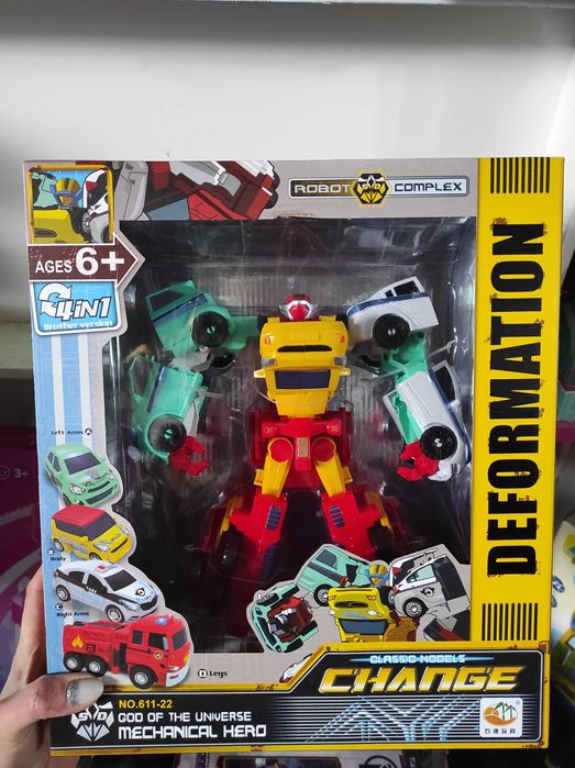 Трансформери, Tobot Quatran 4в1