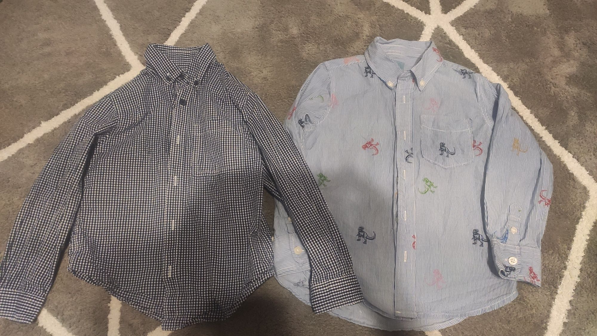 Дві сорочки на хлопчика 5 років Gap та  primark