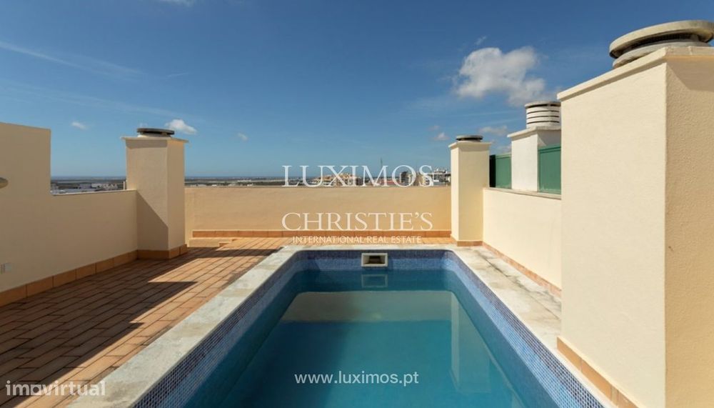 Fantástica Penthouse T5, para venda em Faro, Algarve