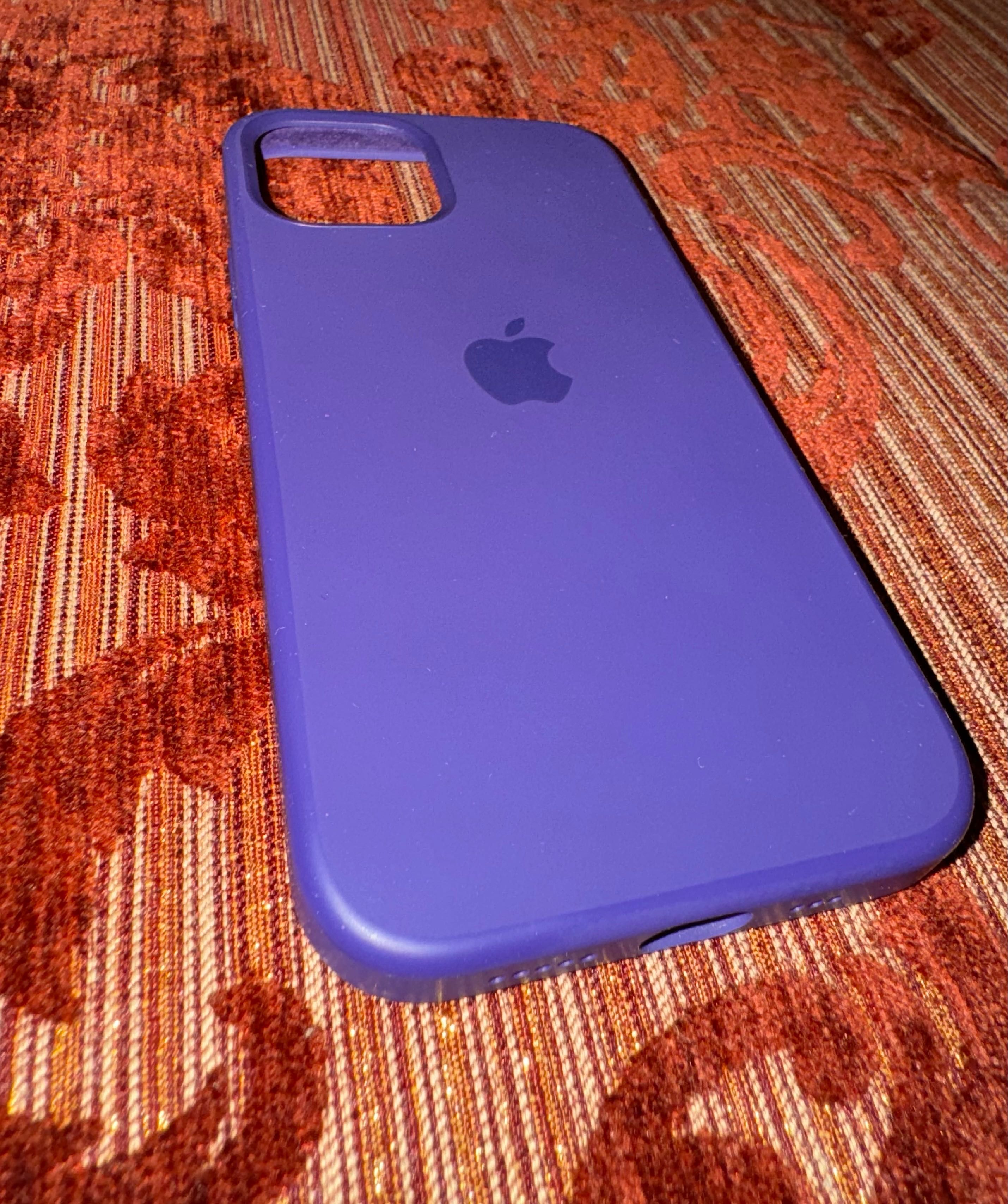 Чехол для iPhone 12 Pro Silicone Case with Magsafe (Amethyst) оригинал