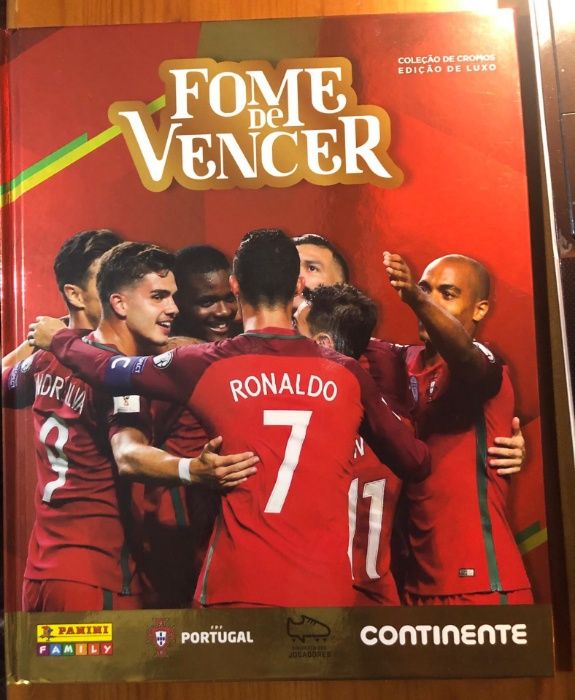 Caderneta "Fome de Vencer" (seleção nacional) completa