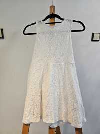 Sukienka 140 biała