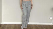 nowe spodnie damskie Zara szare