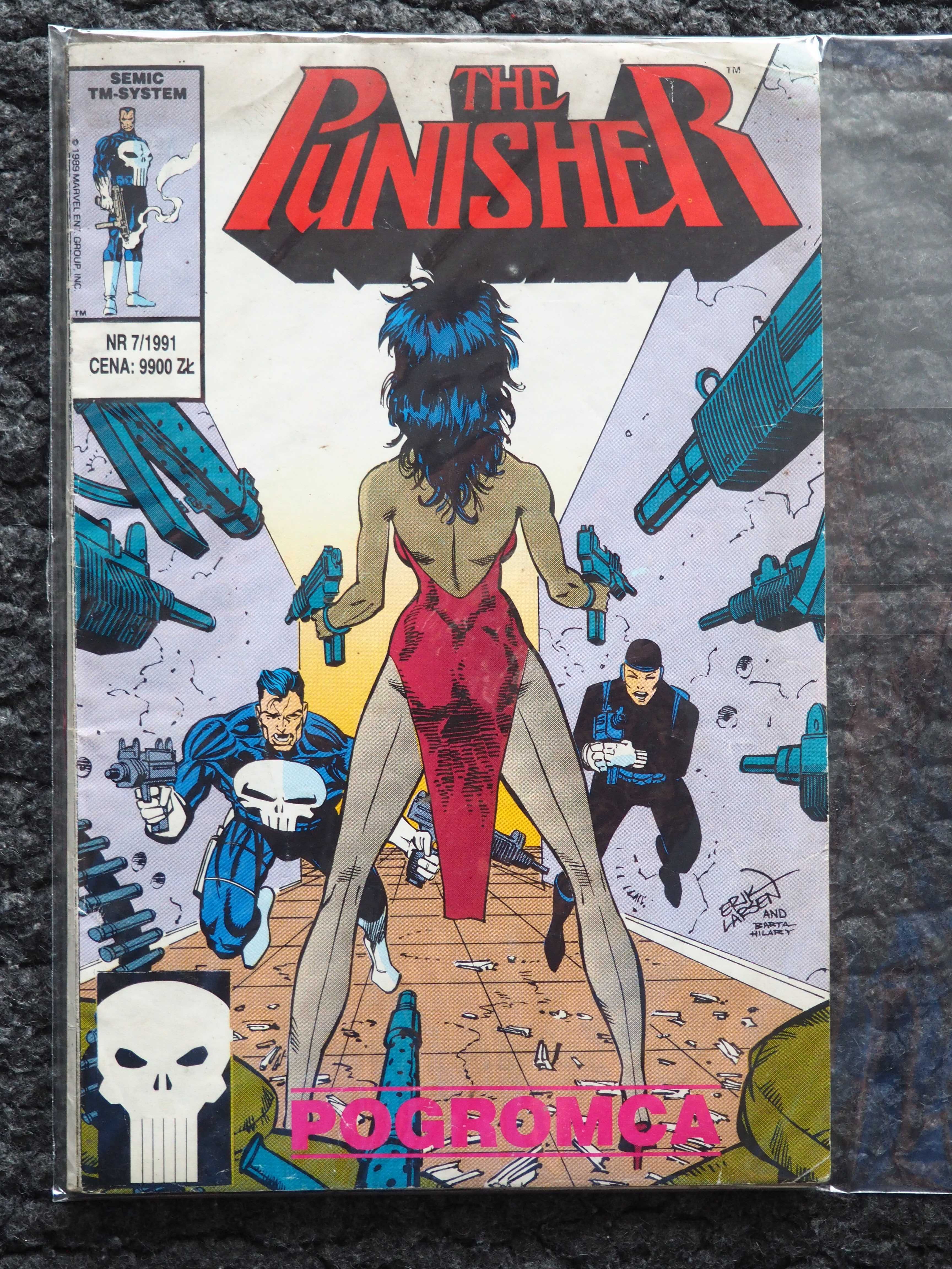 Komiks TM-Semic, The Punisher, 7 1991 stan bdb