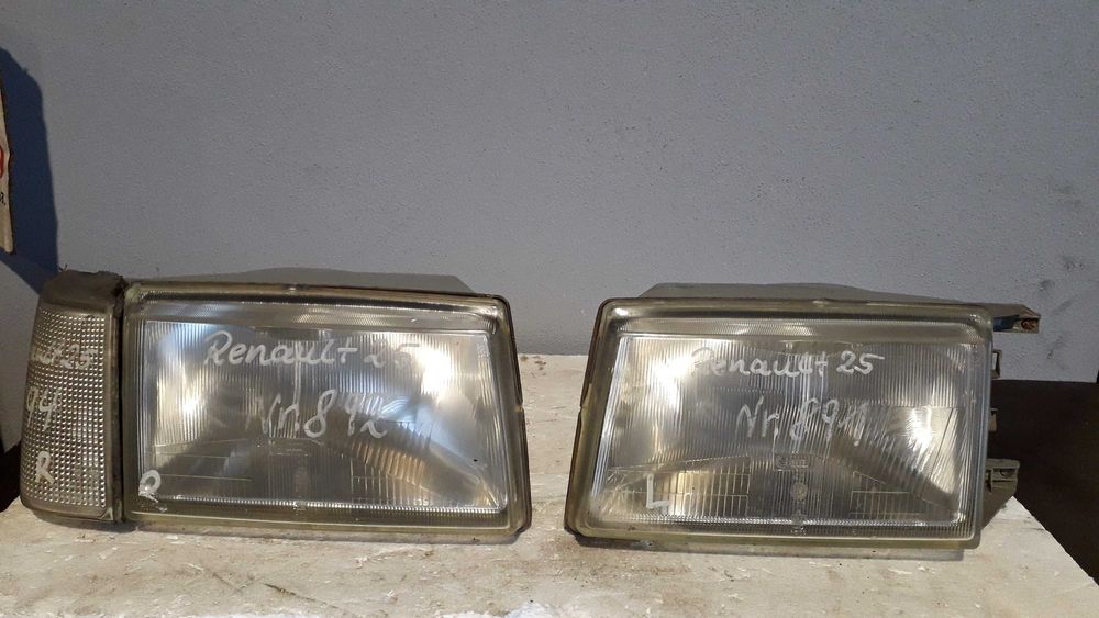 Farol e Farolim RENAULT 25 Fase 1 e 2