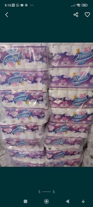 Papier toaletowy 80 rolek