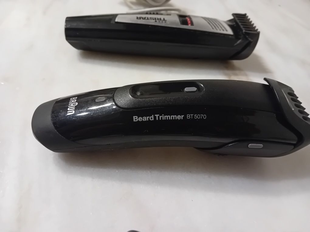Conjunto de 4 Máquinas Cortar Cabelo/Barba