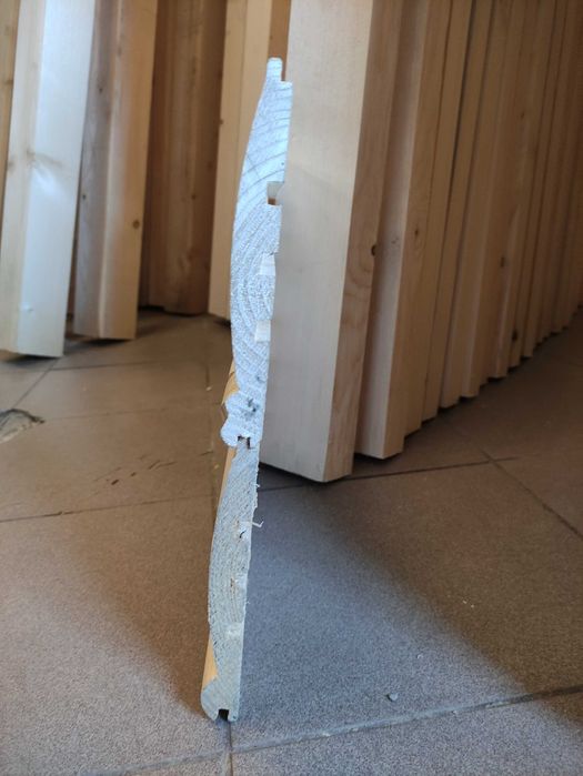 Deska elewacyjna, boazeria podbitka, Kantówki, deski sztachety