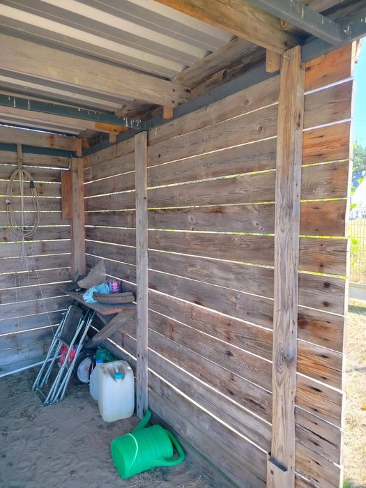 Wiata drewniana skręcana