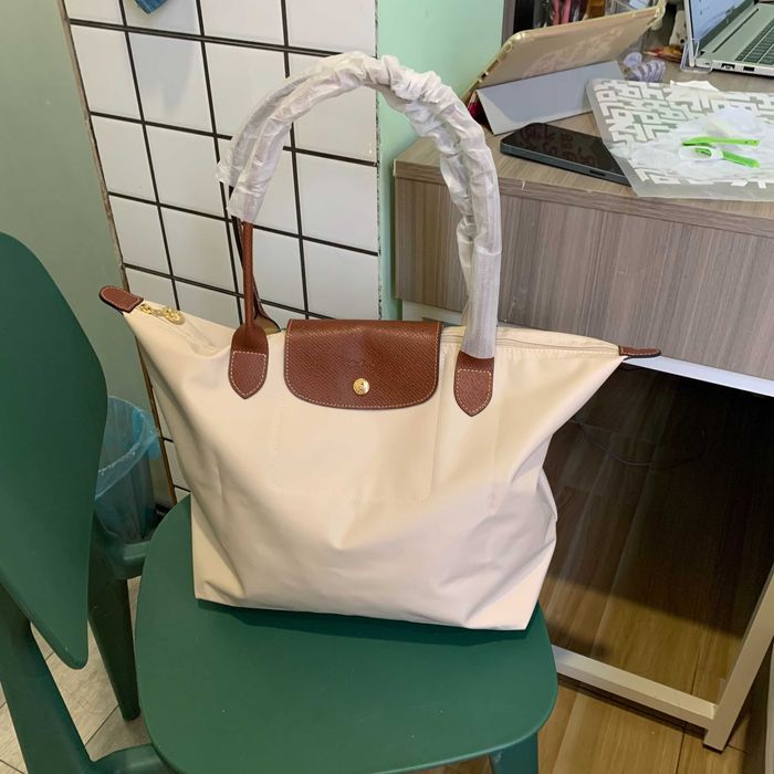 LongChamp Torba torebowa LE PLIAGE ORIGINAL L, Biały papierowy