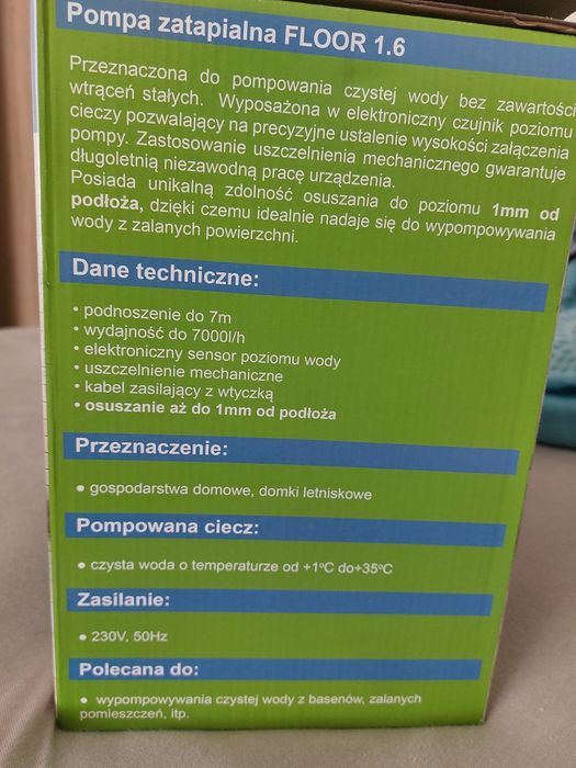 Pompa zatapialna do wody czystej Malec