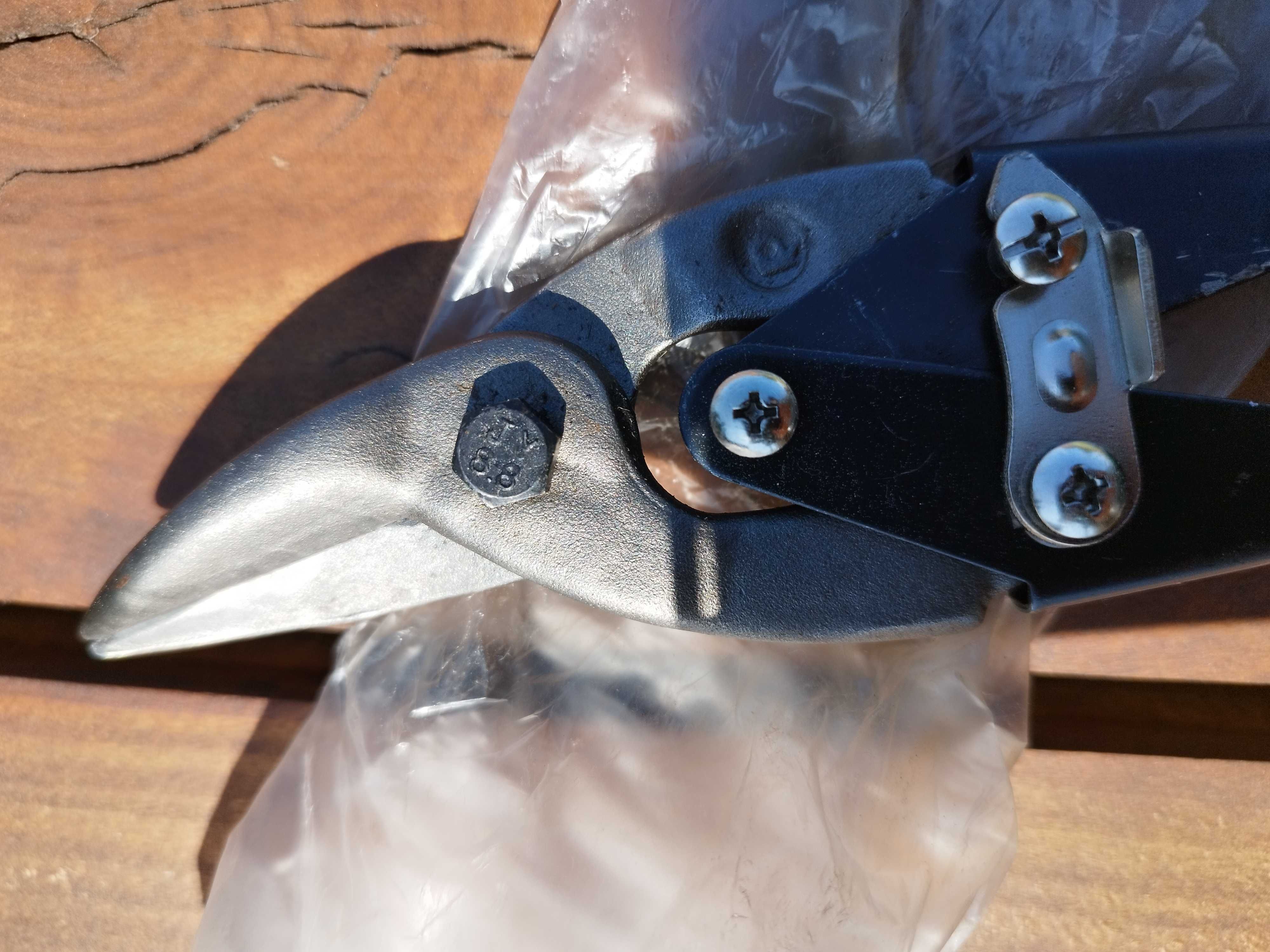 Nożyce do blachy prawe 250mm Nowe