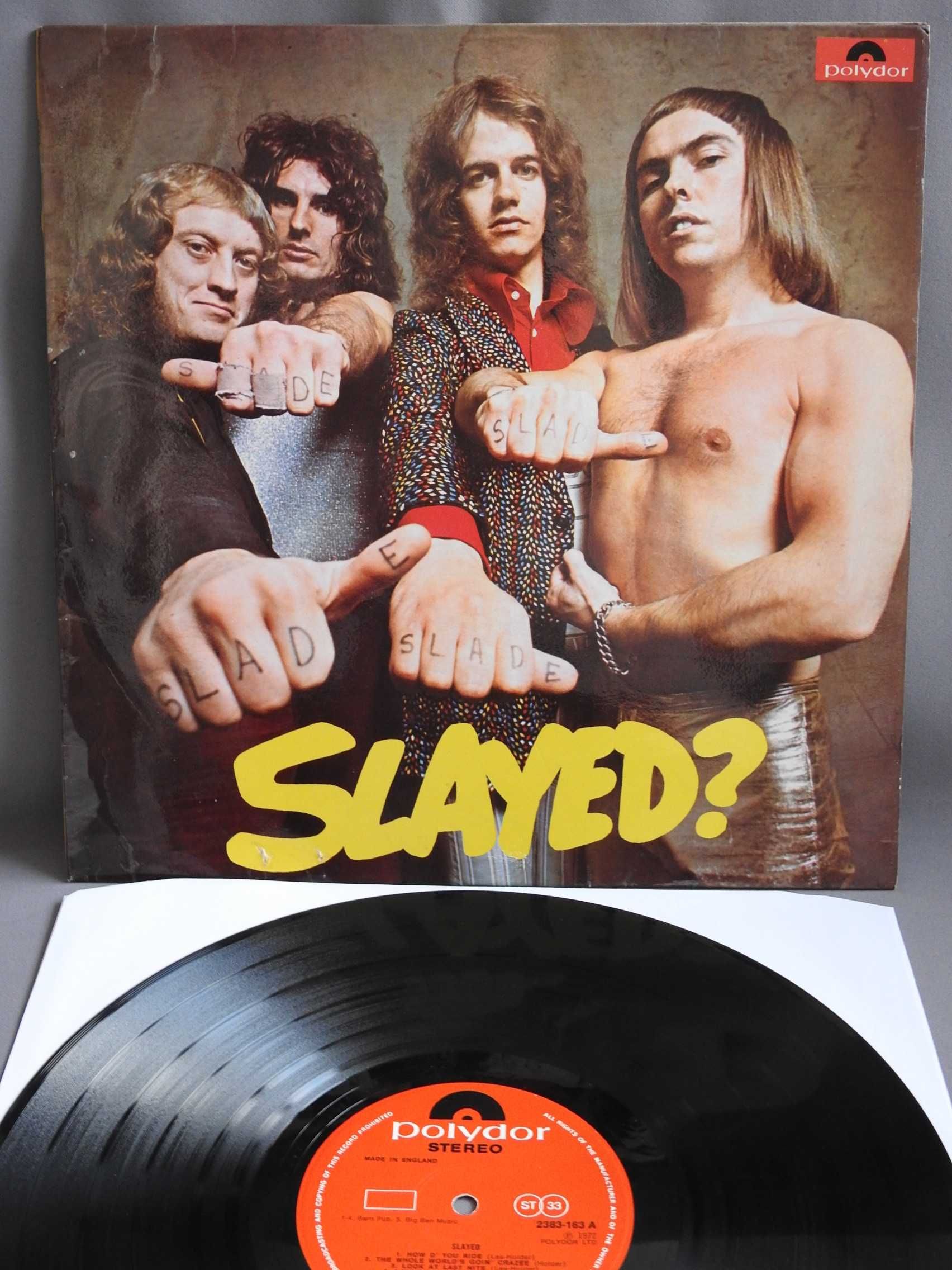 Slade Slayed LP UK Британская пластинка 1972 EX оригинал 1st press