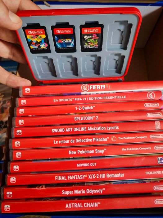 Jogos PlayStation 4/5 e nintendo switch e joycons