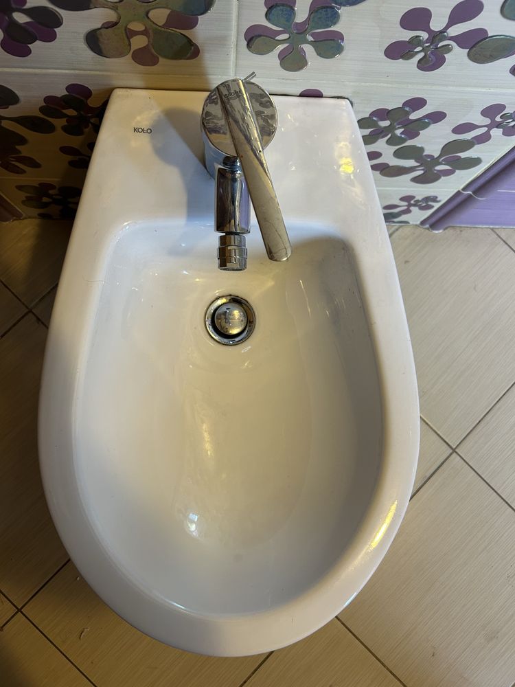 Brodzik i bateria z Grohe.