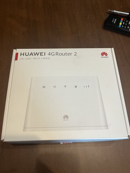 Huawei 4G Router 2 sieci Wi-Fi LAN oraz SIM LTE jak NOWY komplet
