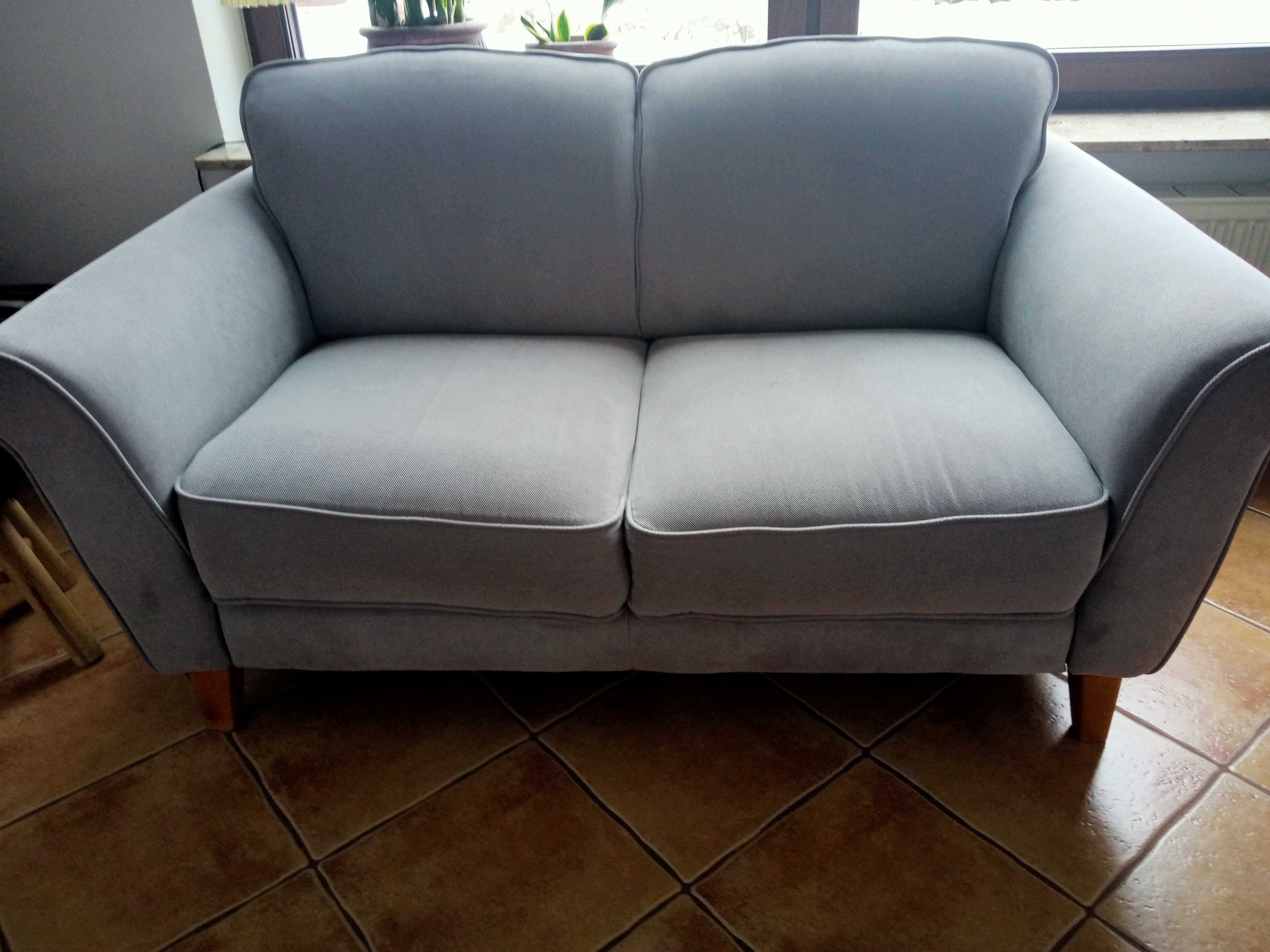 Elegancki komplet wypoczynkowy sofa i dwa fotele