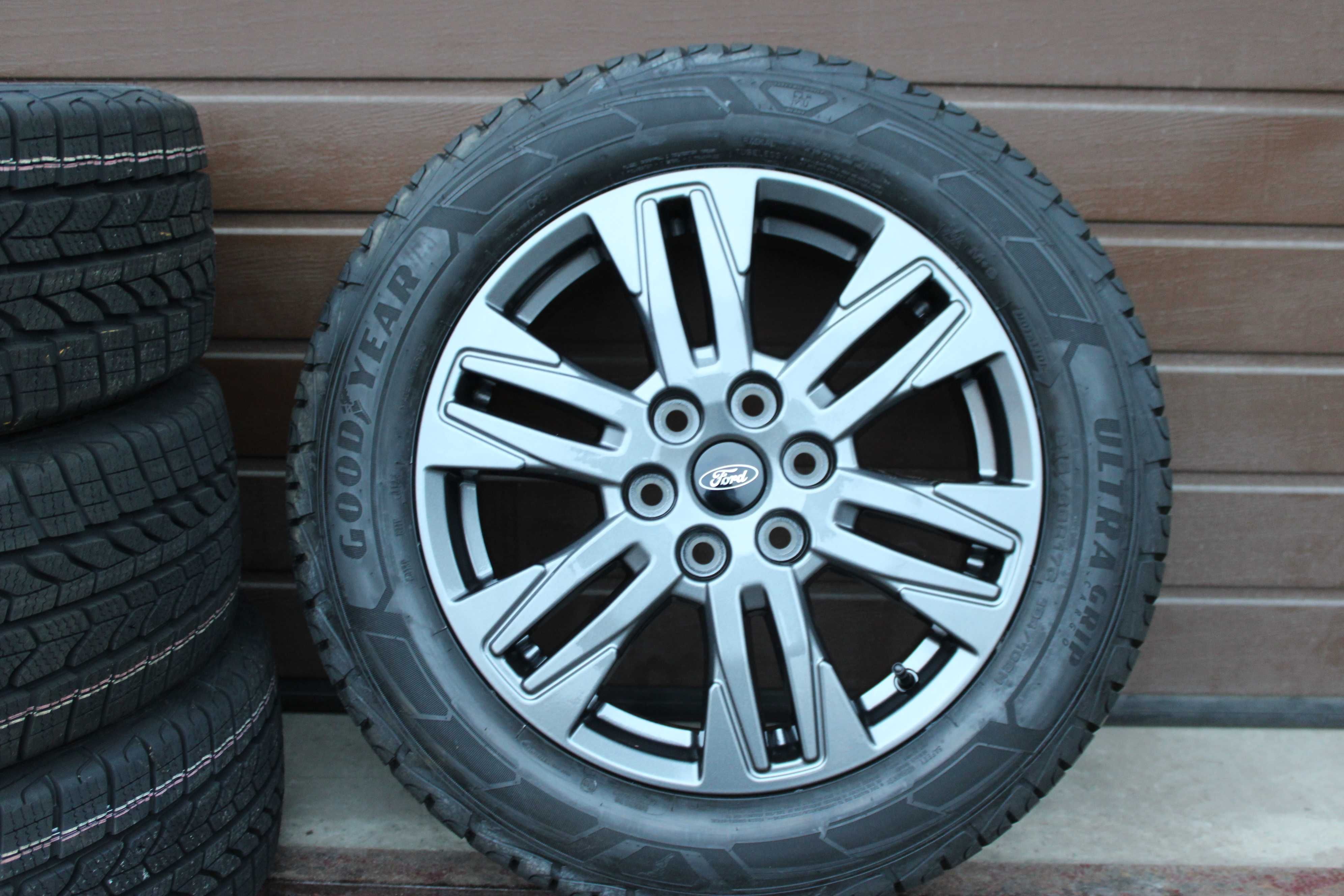 NOWE KOŁA ZIMOWE FORD Turneo Custom 6x120 17'' 6,5J ET50 GoodYear 24r