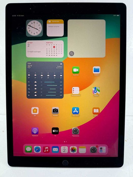 Apple iPad Pro 12.9" Retina Gen 2 A1670 Wifi 64 Gb батарея 100%