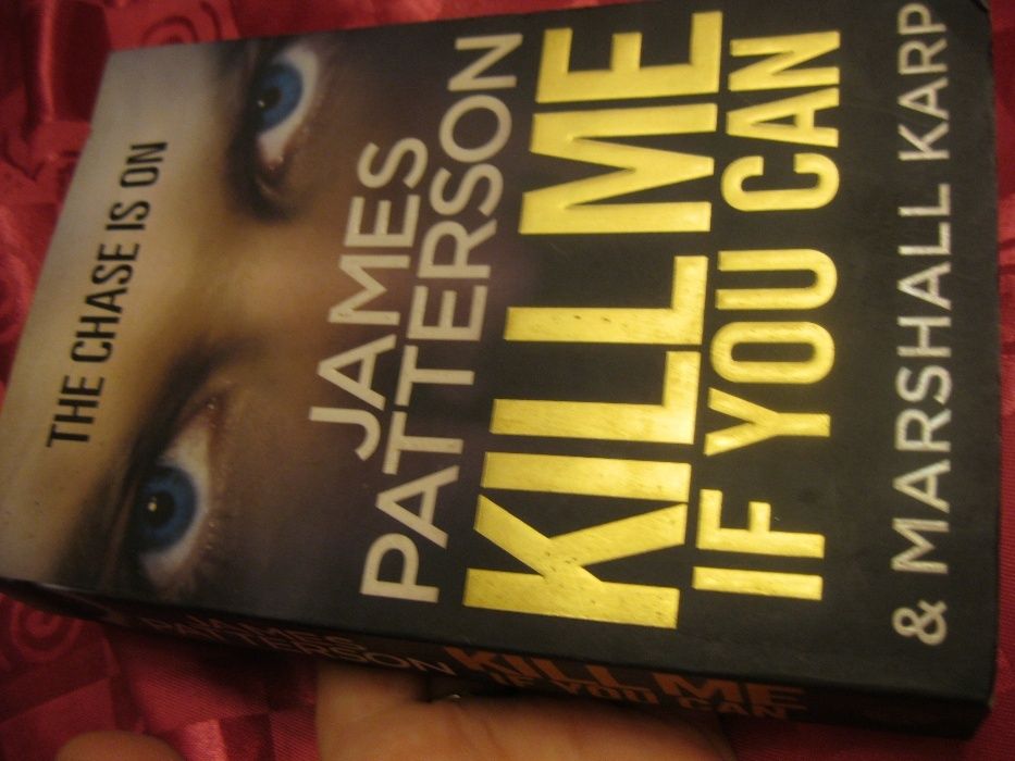 книга английский JAMES PATTERSON kill me if you can детектив Паттерсон