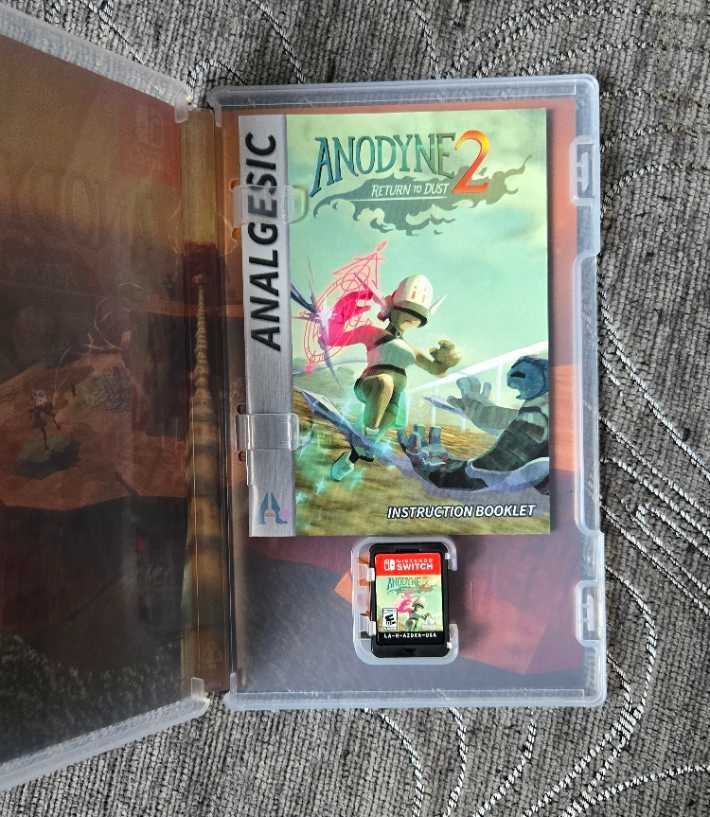 Anodyne 2 Return to dust switch
