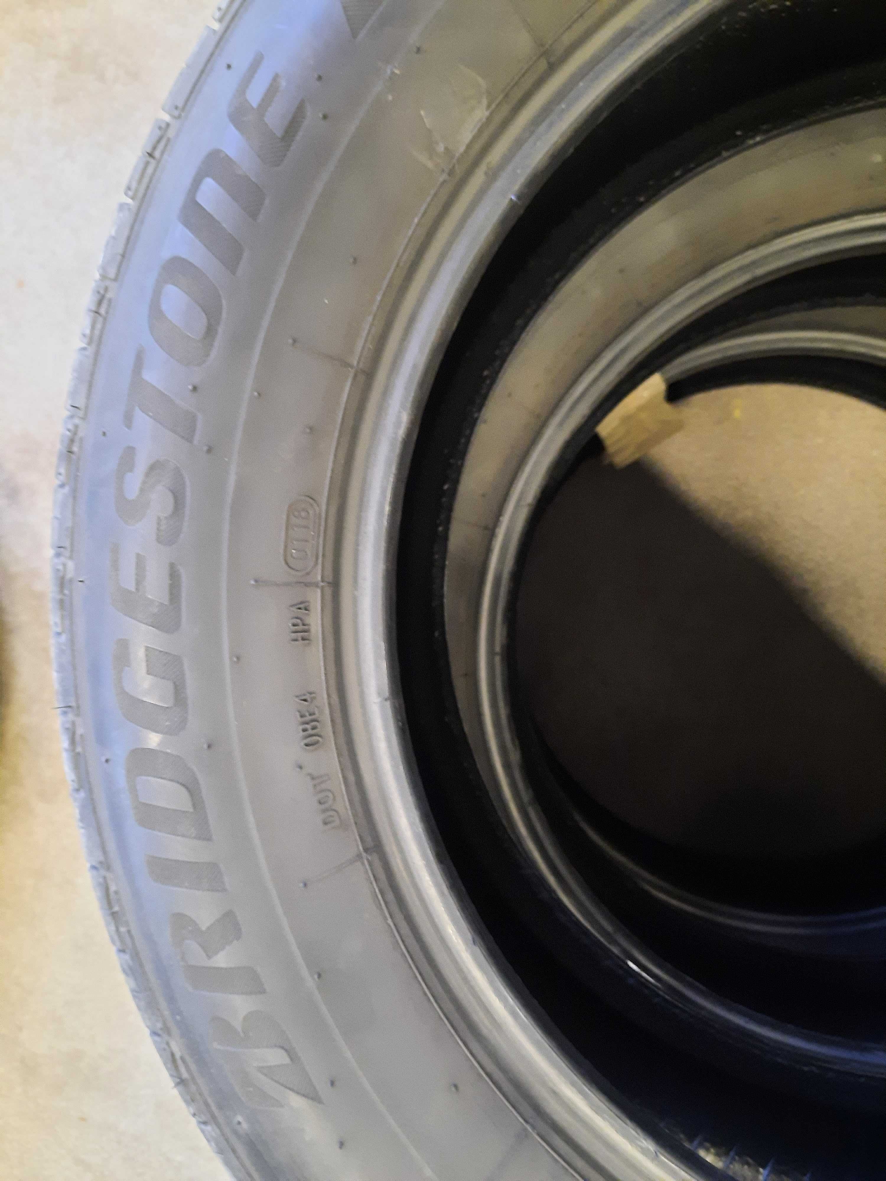 4 sztuki Bridgestone 225/60R18 M+S 5,8 mm 2018r całoroczne 4sezonowe