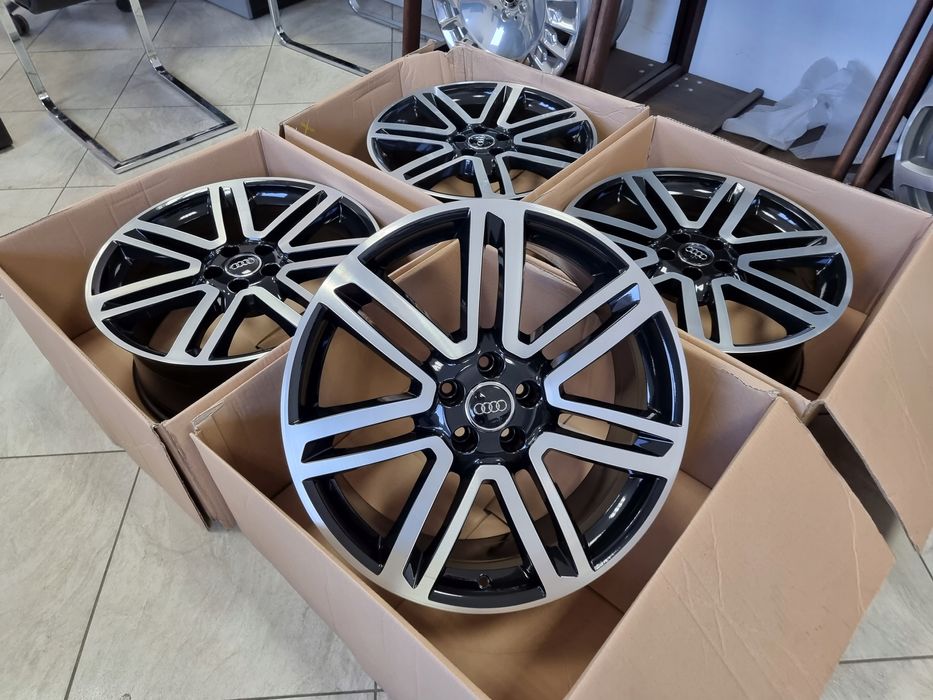 Czarne Felgi Audi Q7 A6 Rs6 S6 C7 A7 Rs7 20 Cali