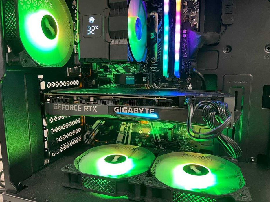 Відеокарта GeForce RTX 3070 EAGLE OC 8G х3 (Гарний стан, Тести)