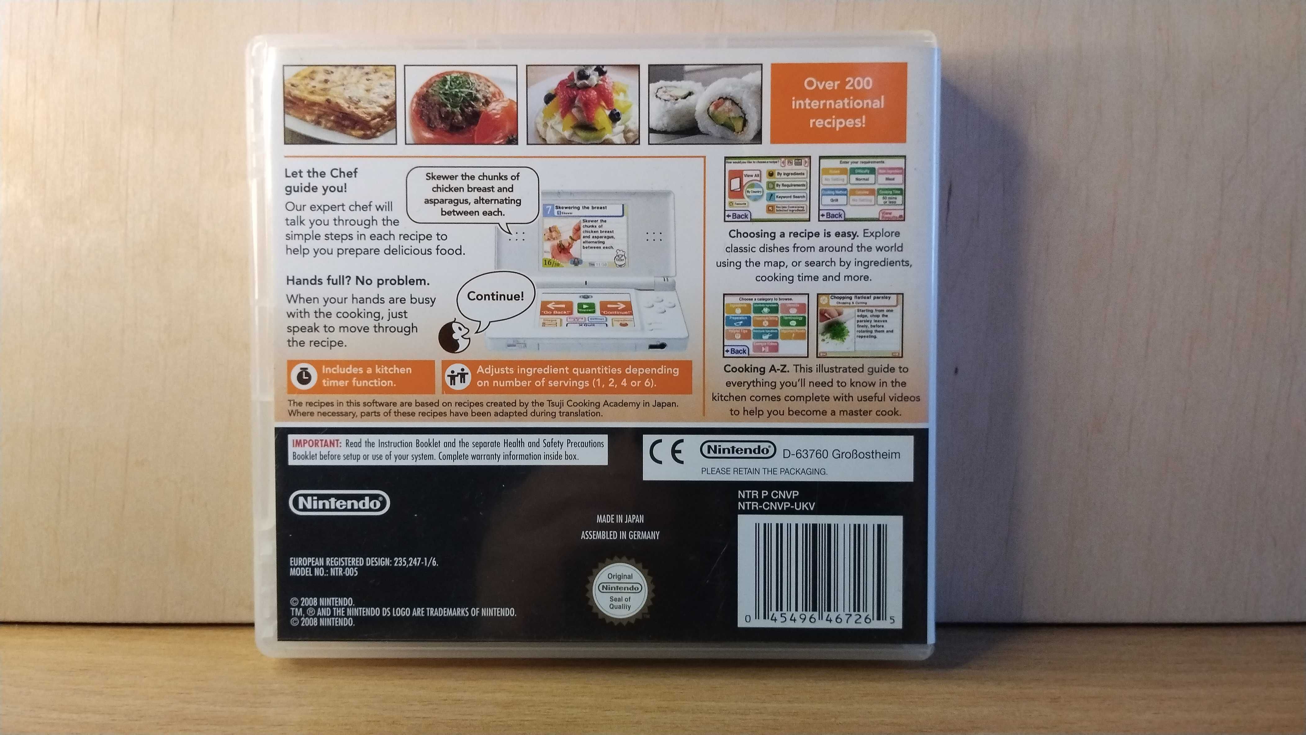 Cooking Guide: Can't Decide What to Eat? - Nintendo DS.