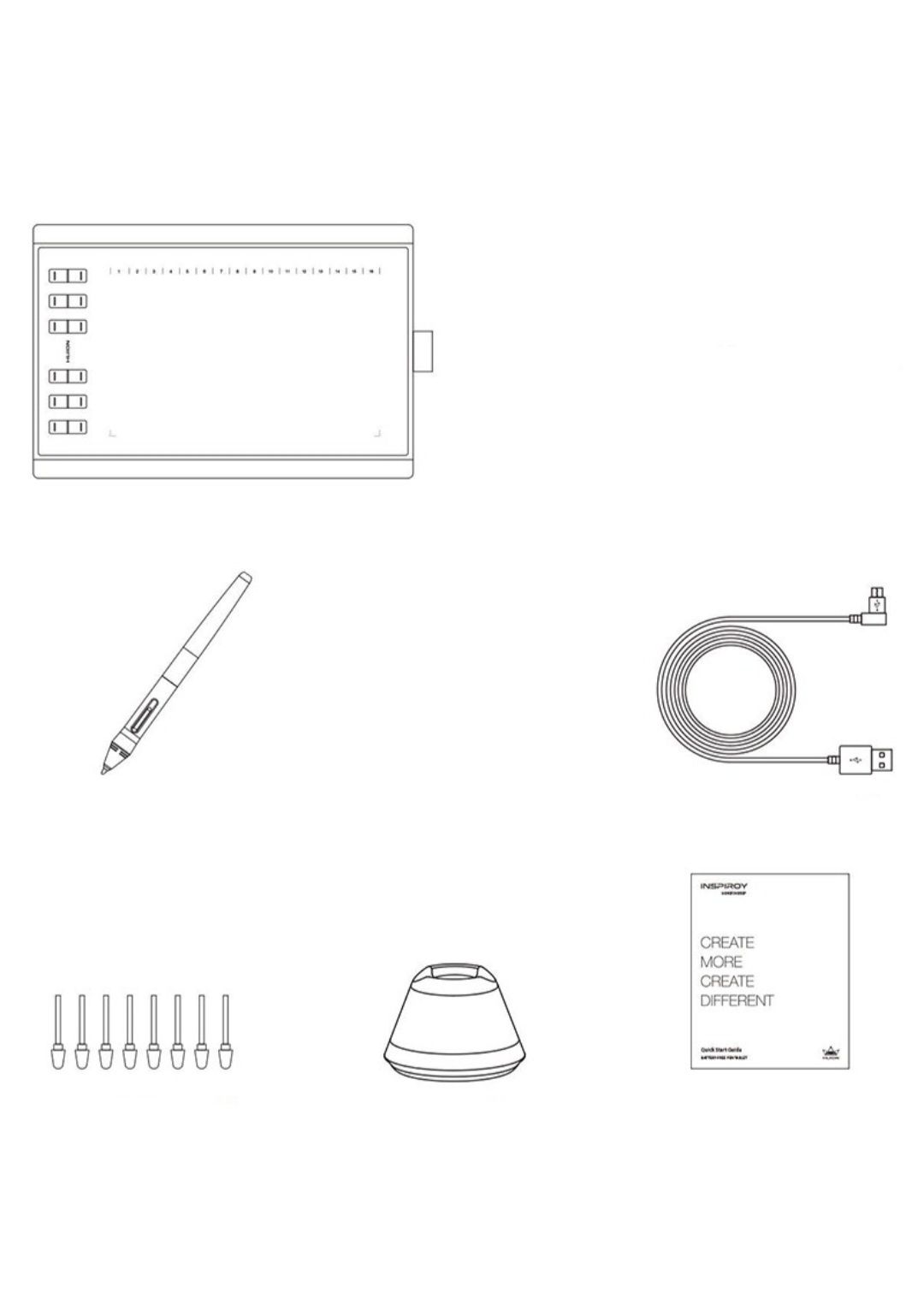 Графічний планшет Huion H1060P