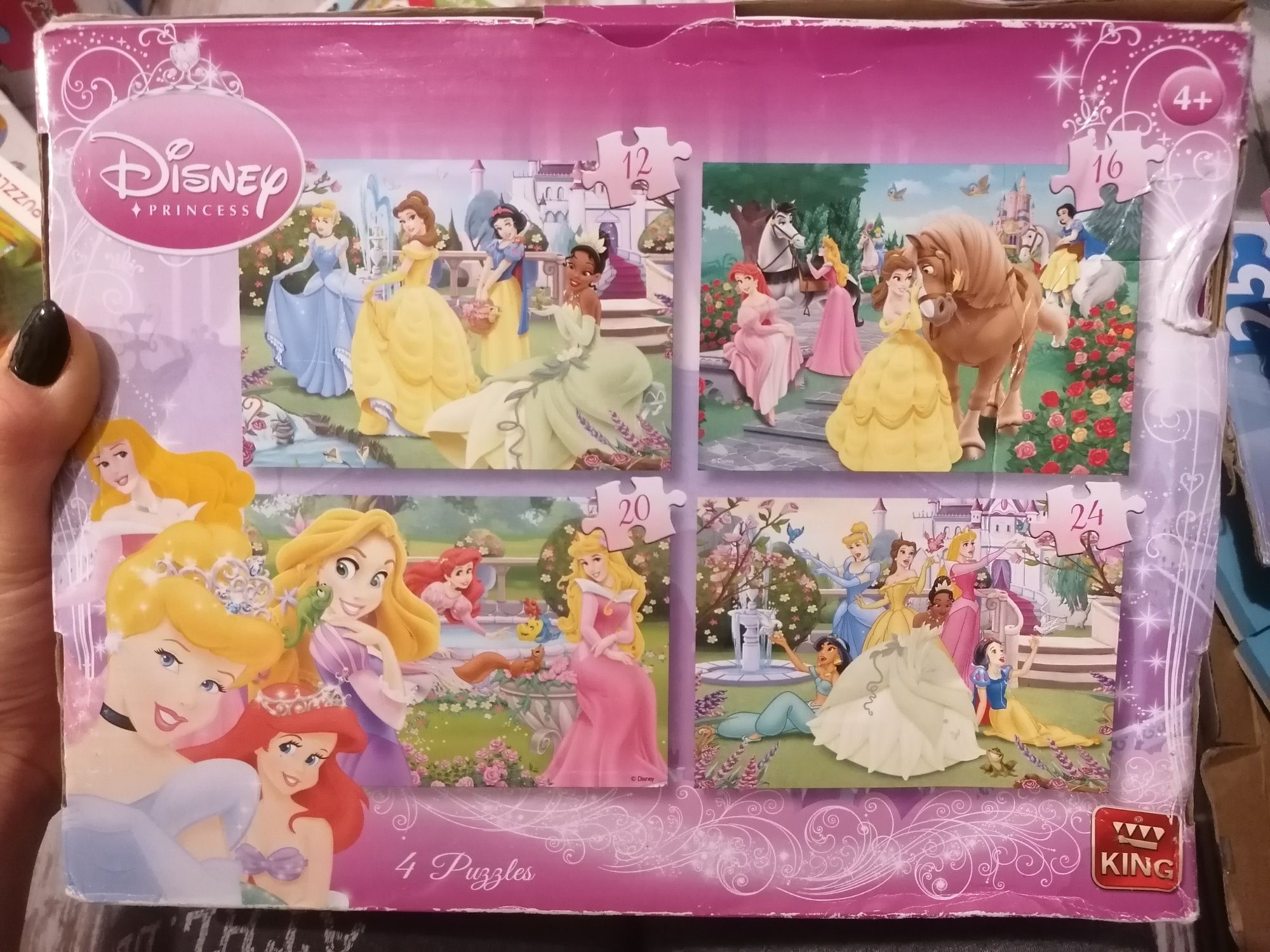 Puzzle księżniczki Disney