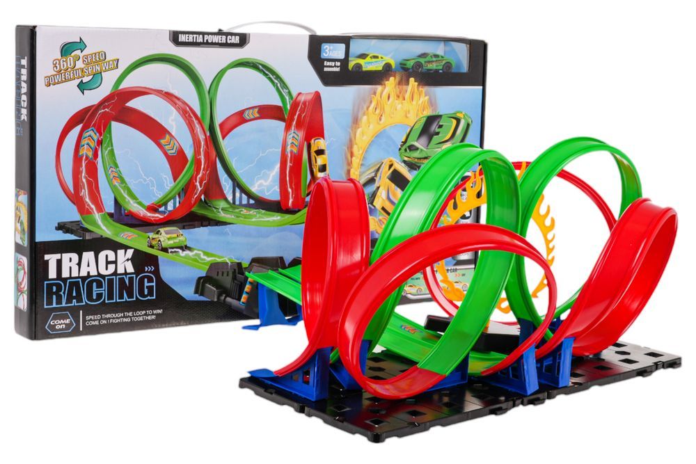 Mega Wyrzutnia Tor Wyścigowy Fire Track