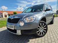 Skoda Yeti perfekcyjny STAN*tylko 137.475km*ALUFELG*import NIEMCY*opłacony*PIĘKNY