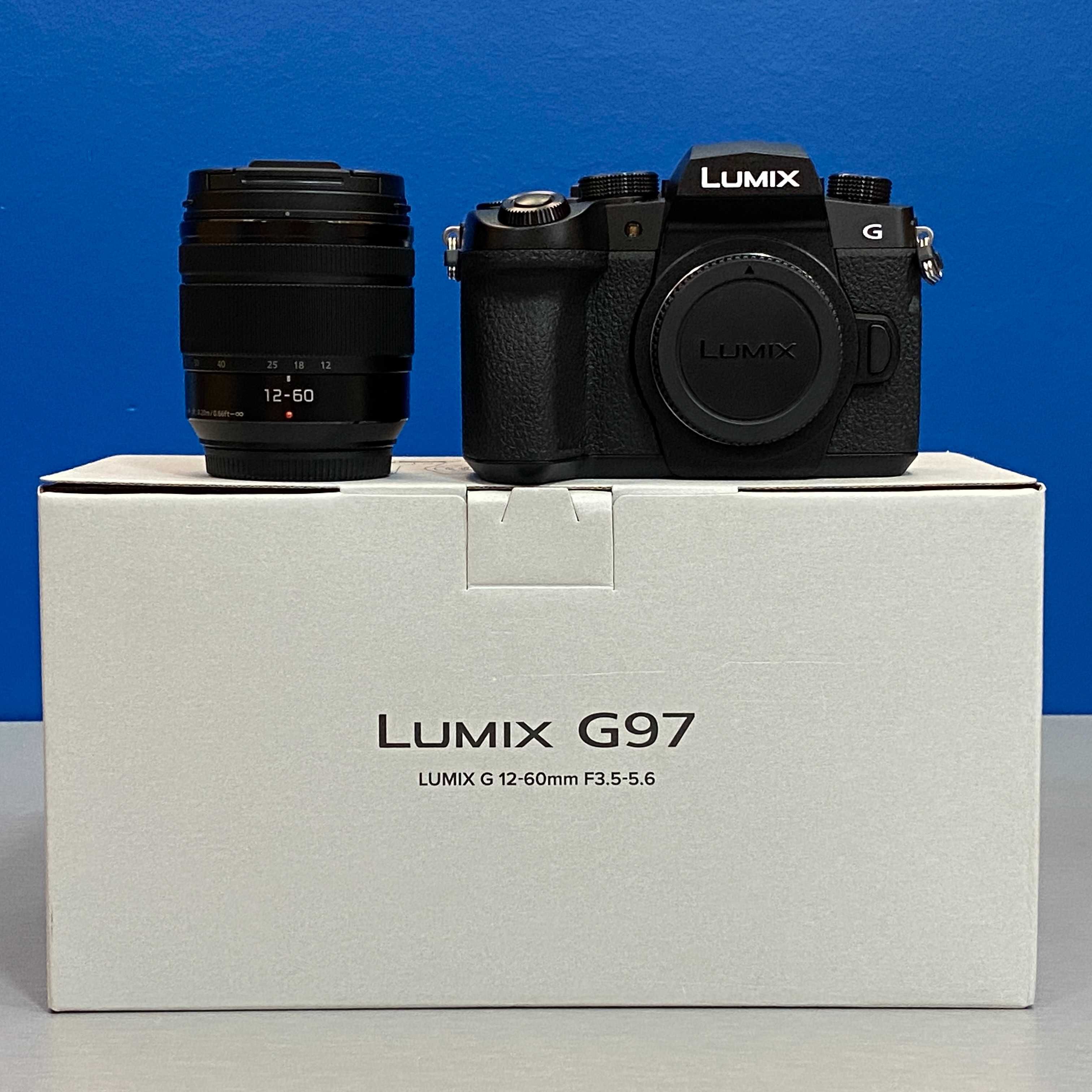 Panasonic Lumix G97 (20.3MP) + 12-60mm  - NOVA - 3 ANOS DE GARANTIA