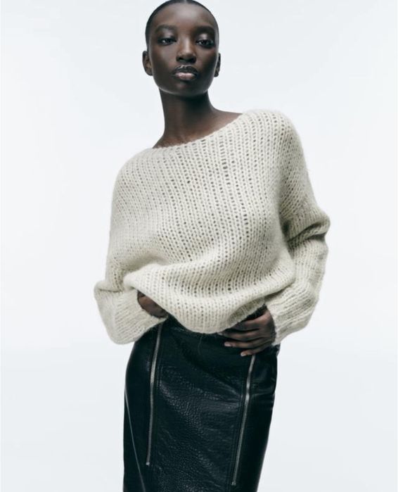 Новий светр Zara з альпакою та вовною