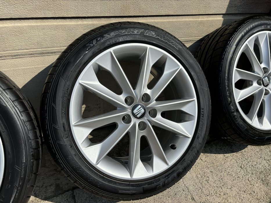 Koła felgi aluminiowe Seat Ibiza Volkswagen Polo VW Skoda Fabia 17 FR