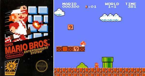 Nintendo NES 2 comandos + Mario Bros. + 1 Jogo