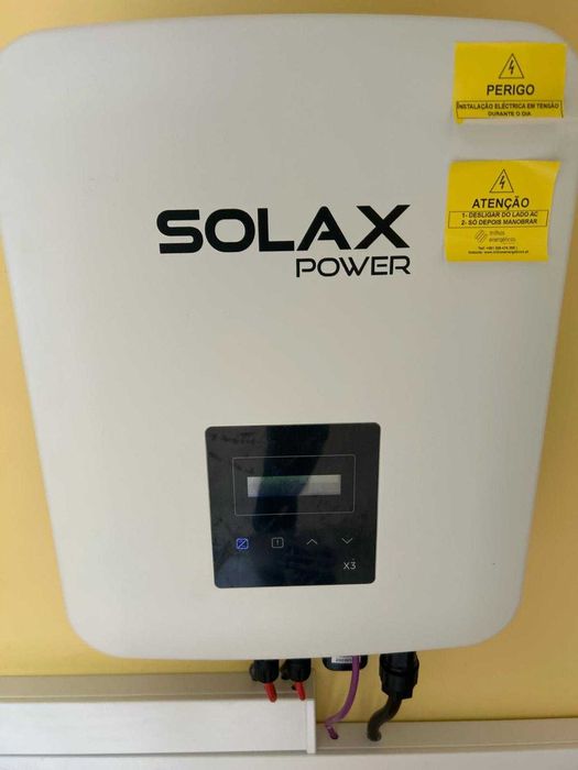 Inversor solar SOLAX 4kw trifásico X3-MIC-G2 com Wi-Fi