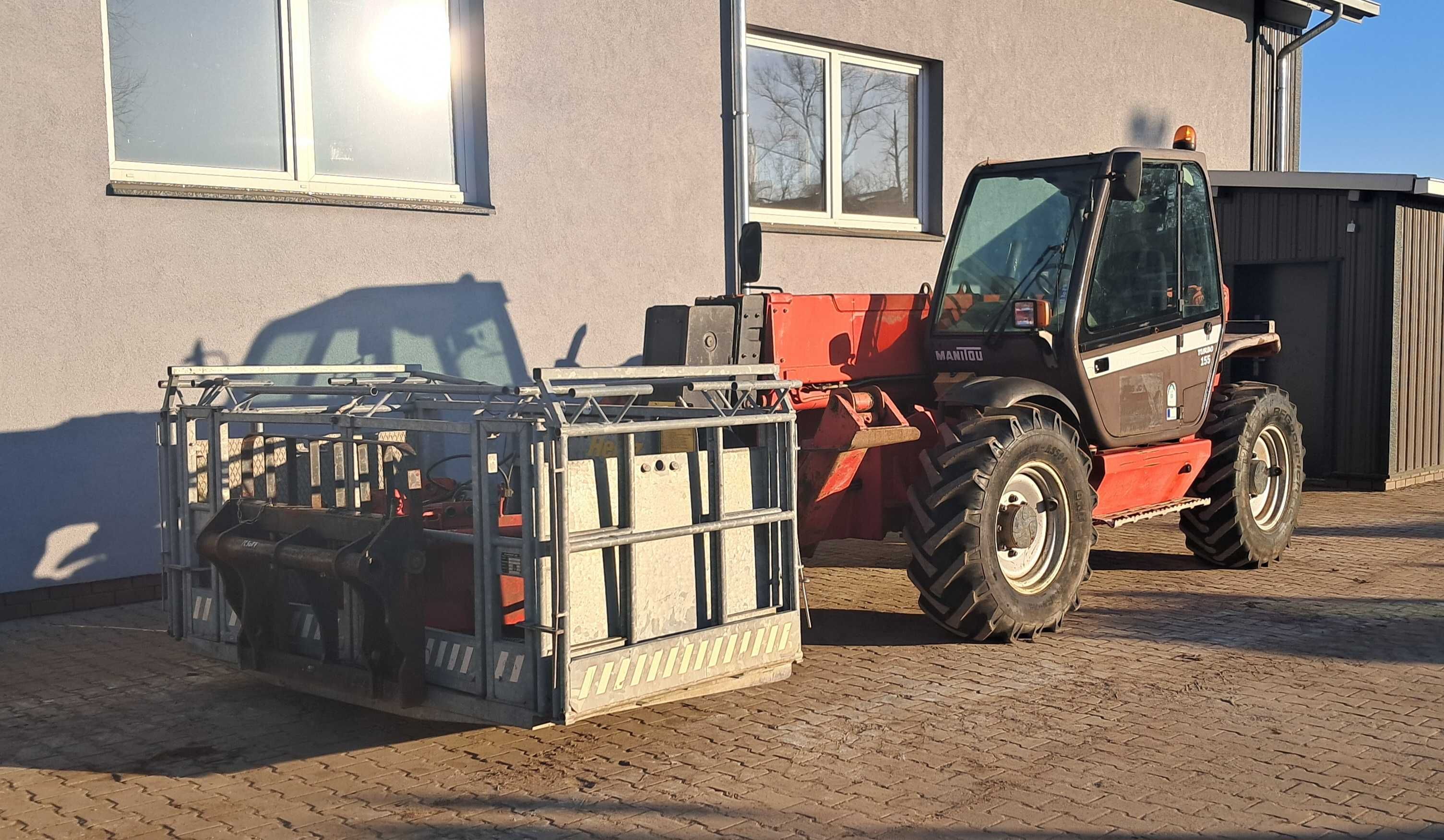 MANITOU MT 1235 S Turbo 3274h ORYGINAŁ Kosz Rozkładany Sterow. Radiowe