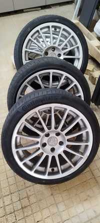 Jantes  e pneus 18 Audi A4 B6