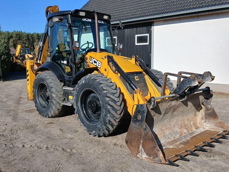 Jcb 4cx dzoistik koparko ładowarka pełna opcja wyposażenia brutto