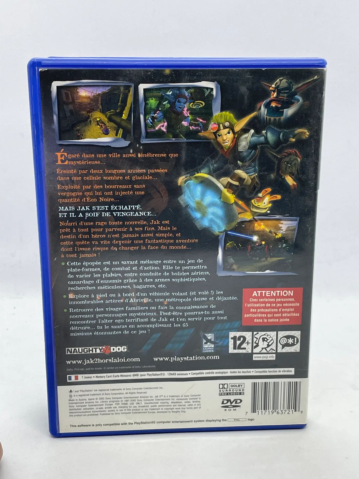 Jak II PS2 Po Angielsku, bez instrukcji