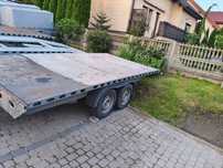 Przyczepa lekka platforma firmy RYDWAN 2m x 4 m
